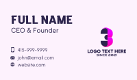 Web Design Business Card example 4