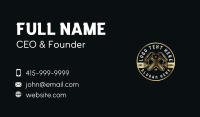 Carpentry Hammer Handyman Business Card