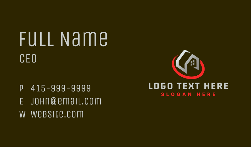 Rent Business Card example 4