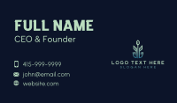 Eco Plant Tech Startup Business Card