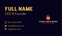 Cow Barbecue Grill Business Card