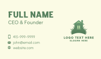 Grass Yard House Business Card