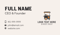 Fast Food Business Card example 3