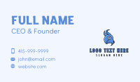 Blue Bird Fang Business Card Design