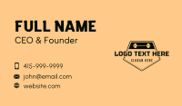 Fitness Business Card example 3