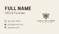 Marijuana Smoking Weed Business Card