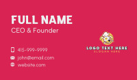 Toque Pet Dog Food Business Card