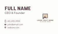 Home Tile Flooring Business Card