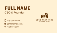 Veterinary Animal Pet Business Card