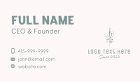 Herb Acupuncture Needle  Business Card