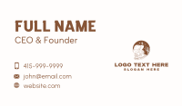 Cowgirl Star Rodeo Business Card Design