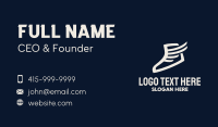 Wing Sneaker Business Card Design