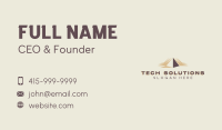 Pyramid Enterprise Firm Business Card