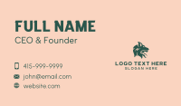  Wolf Head Gaming Character Business Card Design