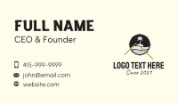 Island Snare Drum Business Card Design