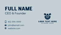 Gear Piston Mechanic Business Card