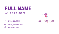 Dance Business Card example 4