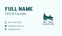 Stretching Pet Dog  Business Card