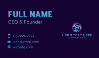 Machine Learning Business Card example 1