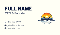 Sunset Beach Resort Business Card