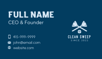 House Broom Cleaning Business Card Image Preview