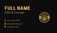Attorney Law Judiciary Business Card
