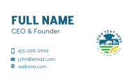 Garden Field Landscaping  Business Card Design