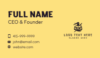 Ninja Sword Warrior Business Card