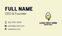 Breakfast Egg Chat  Business Card