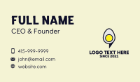 Breakfast Business Card example 1