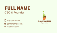 Herbal Power Plant  Business Card