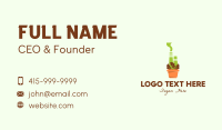 Herbal Power Plant  Business Card Design