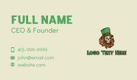 Skull Leprechaun Business Card
