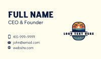 Tropical Beach Travel Business Card