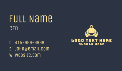Car Security Locksmith Business Card Image Preview