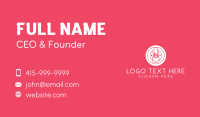 Sneaker Shop Badge Business Card