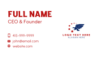 American Flying Eagle Business Card