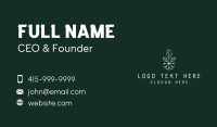 Natural Biotech Leaves Business Card