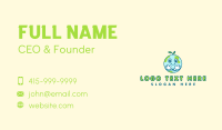 Earth Care Hug Business Card Design