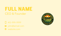 Farm Field Mountain Business Card