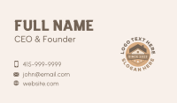 Home Roofing Emblem Business Card