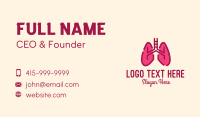 Body Organ Business Card example 4