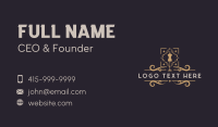 Fitting Business Card example 4