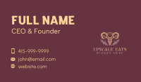 Floral Female Uterus Business Card Image Preview