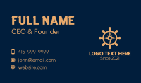 Ship Wheel Business Card example 4