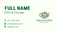 Tea Bag Business Card example 4