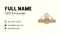 Tradesman Business Card example 4