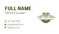Woodwork Carpentry Business Card