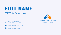 Jet Plane Letter A Business Card