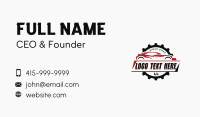 Auto Car Detailing Business Card